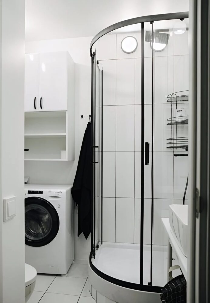Verwandlung einer Einzimmerwohnung in ein stilvolles Studio mit separatem Schlafzimmer: eine clevere Umgestaltung