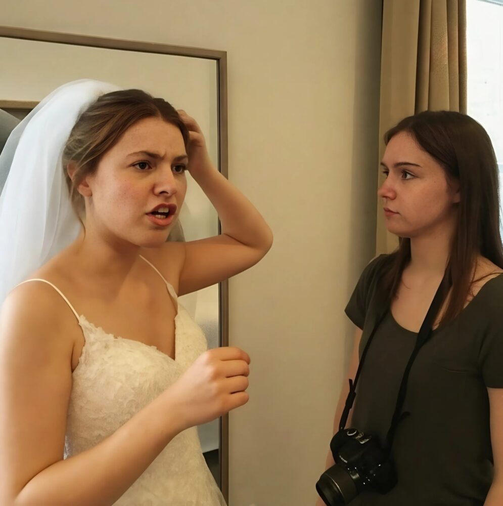 Meine Halbschwester Anna bat mich ihre Hochzeit zu fotografieren – kostenlos